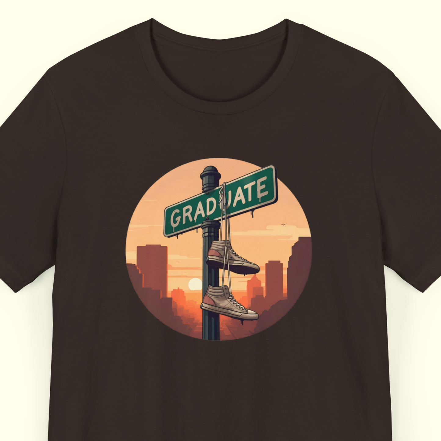 Street-Smart Graduate in Sunset