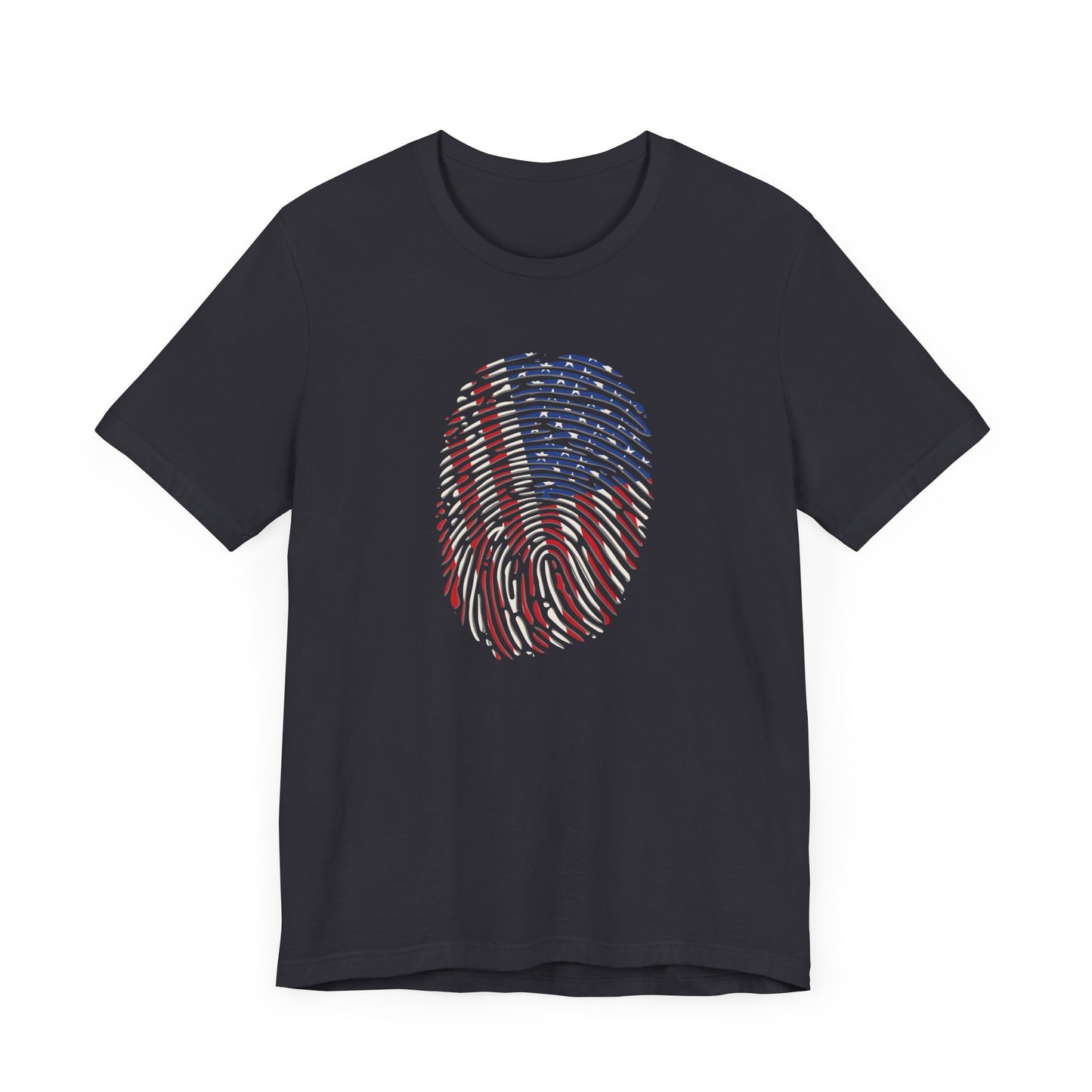 Patriotic US Flag Fingerprint