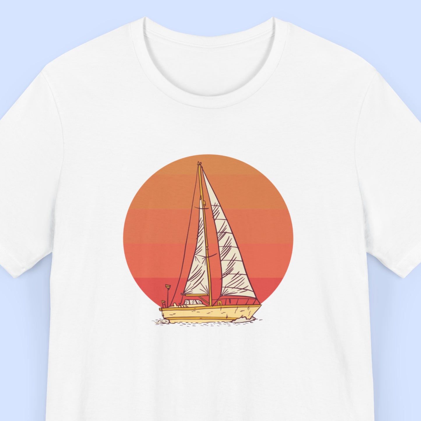 Sailboat In Sunset